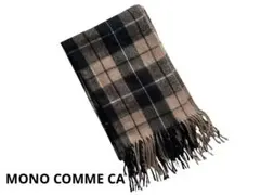 MONO COMME CA チェック柄マフラー