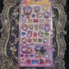 うるちゅるポップシール フワフワらびちゃんうさぎ ボンドドロップ