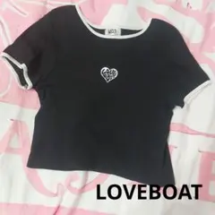 LOVEBOAT ブラック Tシャツ Lサイズのサムネイル