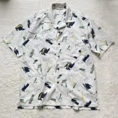 Sonny Label 総柄オープンカラーシャツ 半袖 Mサイズのサムネイル