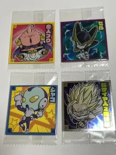 ドラゴンボールウエハース　初弾　4枚セット