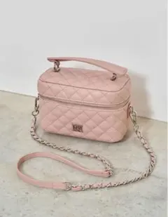 Darich ダーリッチ キルティングショルダーミニバッグ PNK