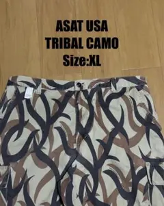 ASAT USA製 TRIBAL CAMO トライバルカモ カーゴパンツ