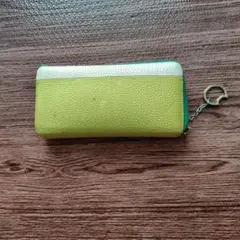 ツモリチサト　イエロー 長財布 ファスナー付き