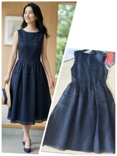 極美品！FOXEY 28万円シルクワンピース40 (M) Rene foxey - メルカリ