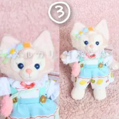 ダッフィー＆フレンズのワンダフル・キッチン リーナベル ぬいぐるみバッジ