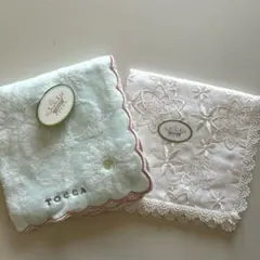 ♡TOCCA トッカ　刺繍とレースが素敵☆ハンカチ2枚セット