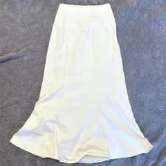 レイカズン　ロングスカート　マーメイド　ウエスト後ゴム　上品　フェミニン