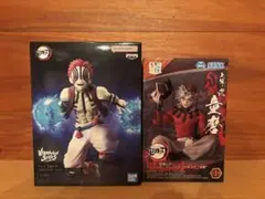 鬼滅の刃 猗窩座 童磨 フィギュア 2体セット