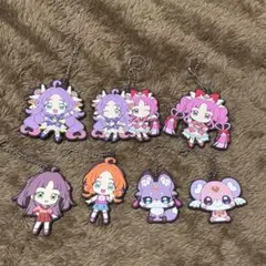 名探偵プリキュア！ カプセルラバーマスコット　ガチャ　7点セット