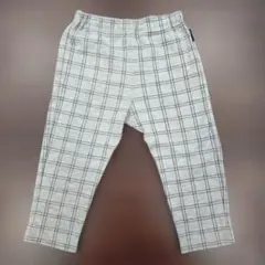 COMME CA ISM チェック柄パンツ 90cm