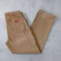 38×34　dickies ディッキーズ　ペインター ワークパンツ　ダック生地