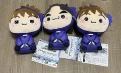 忍たま乱太郎　もちぴこぬいぐるみ　第6弾　全３種コンプセット