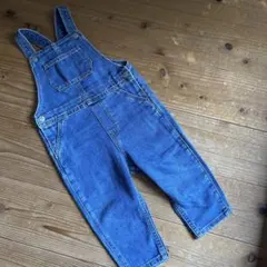 H&M デニムオーバーオール 12-18M