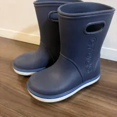 crocs レインブーツ ネイビー C12 18.5センチのサムネイル