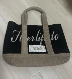 新品 ⭐︎herlipto HLT mini tote Bordeaux ブラック - メルカリ