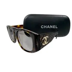 CHANEL シャネル サングラス ココマーク べっ甲 キルティング