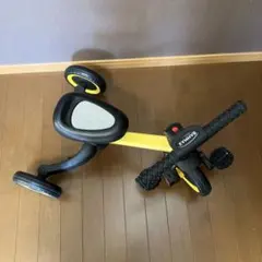 着払発送　BAMMAX キッズ用　三輪車 イエロー