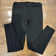 UNIQLO キッズ　HEATTECH キッズレギンス ブラック 130cm