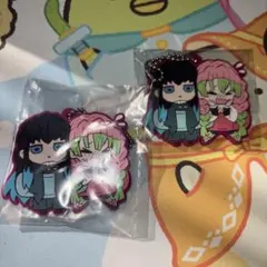 鬼滅の刃 ばんちょうこうラバーストラップ 2個セット 時透無一郎 甘露寺蜜璃