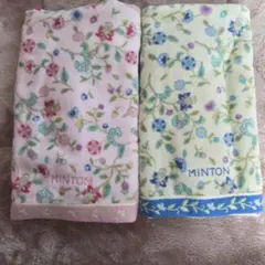 MINTON フェイスタオル 2枚セット 花柄のサムネイル