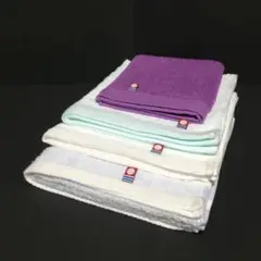 今治タオル〈フェイスタオル×1・ハンカチタオル×3〉4枚セット