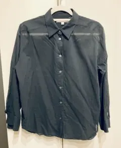 シアーコットンリラックスシャツ【UNIQLO】