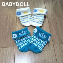 BABYDOLL　ベビー靴下　2足セット