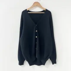 美品✨ドゥーズィエムクラス　Heart rich カーディガン　ブラックのサムネイル