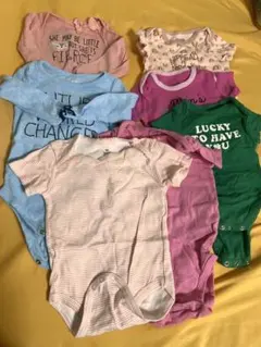 ボディスーツ 7点セット 9M 100%コットン