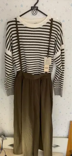 2wayサロペットスカーチョ