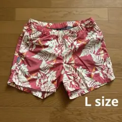 mont-bell プリントH2ODショートパンツ Lサイズ