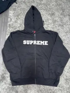 Supreme ジップアップパーカー ブラックのサムネイル