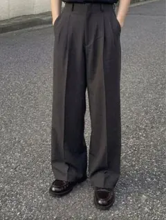 90s Wide Leg Two Tuck Slacks Vintage Y2Kのサムネイル
