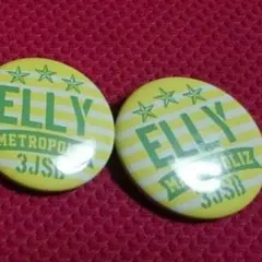 ELLY缶バッチ ☆