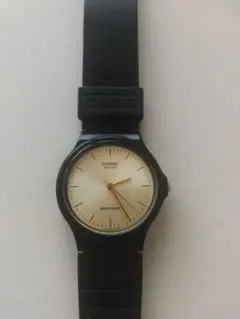 CASIO クォーツ 腕時計 ブラック MO-24 チプカシ