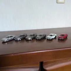 スカイライン　ミニカ−　1/64 6台セット