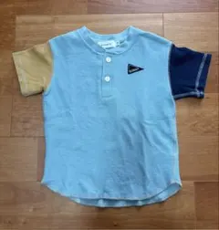 THE SHOP TK キッズ 半袖ヘンリーネックTシャツ 100cmのサムネイル