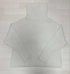 【GRL】タートルネックスリットニットトップス【an841］