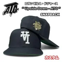 ATGLA ドジャース Upside Down 逆ロゴ 海外限定 BK