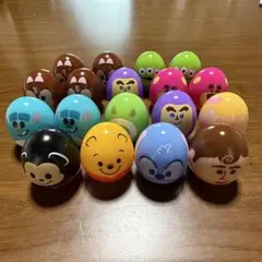 ディズニーキャラクター たまご型フィギュア　エッグトイ 18個セット