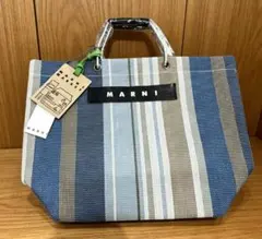 美品✨】MARNI MARKET かごバッグ チェック柄 - メルカリ