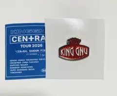 KING GNU CEN+RAL TOUR 2026 ピンバッジ シークレット - メルカリ
