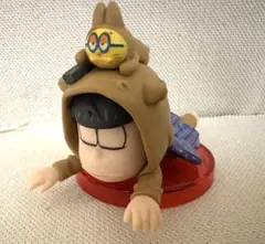 合金 昭和 レトロ おそ松くん 一松 フィギュア レア 昔 おもちゃ