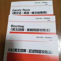 最新版！Candy Rock,Bootleg,XS 代ゼミ 2025/2026 2026年最新】candy rock 西谷の人気アイテム - メルカリ