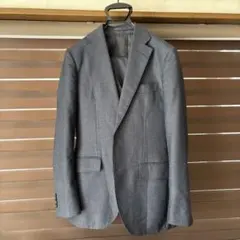 ダークネイビー ビジネススーツ ジャケット＆ベスト　パンツセット