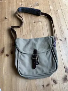 SLOW オリーブグリーン キャンバス ショルダーバッグのサムネイル
