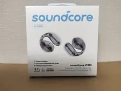オープンイヤー型ワイヤレスイヤホン Soundcore C30i クリアブラック