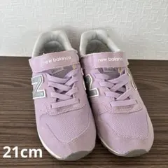 996 new balance 21cm スニーカー　ラベンダー　ピンク