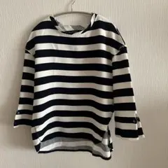 ZARA BASIC ボーダーブラウス